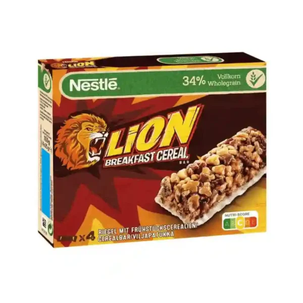 Lion Breakfast Cereal 4x25g