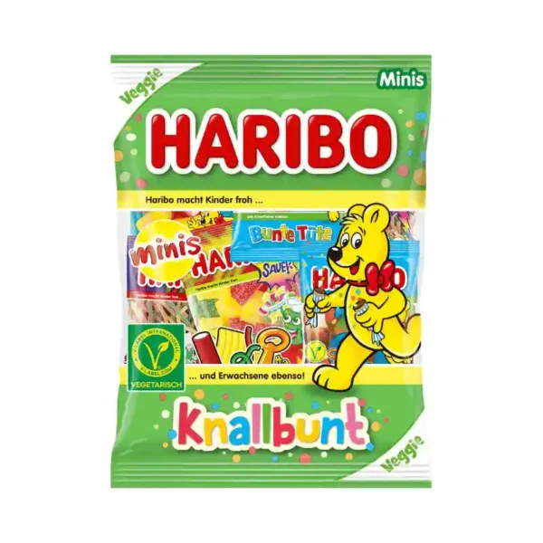 Haribo Knallbunt Minis veggie 230g