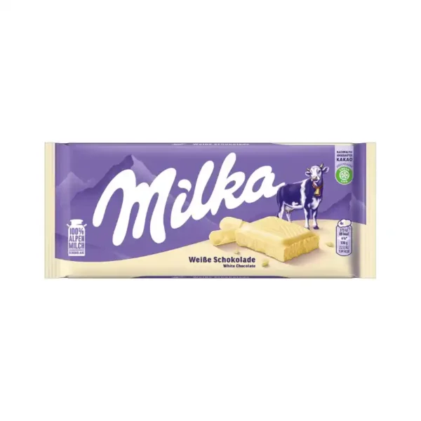 Milka Witte chocolade 100g