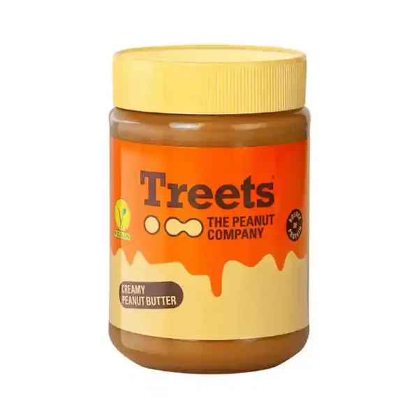 Treets creamy peanut butter 340g