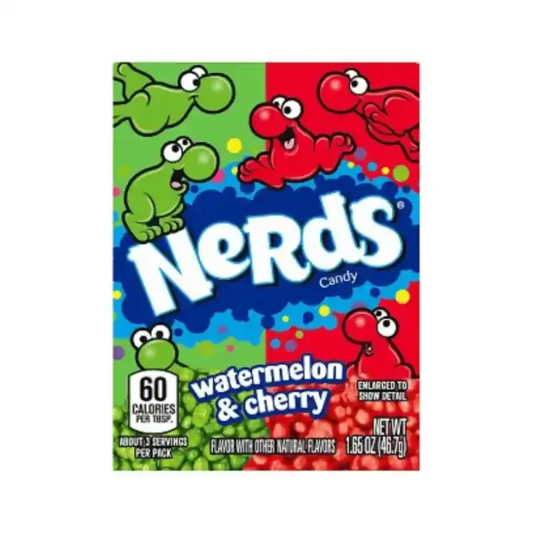 Nerds watermelon & cherry 47g