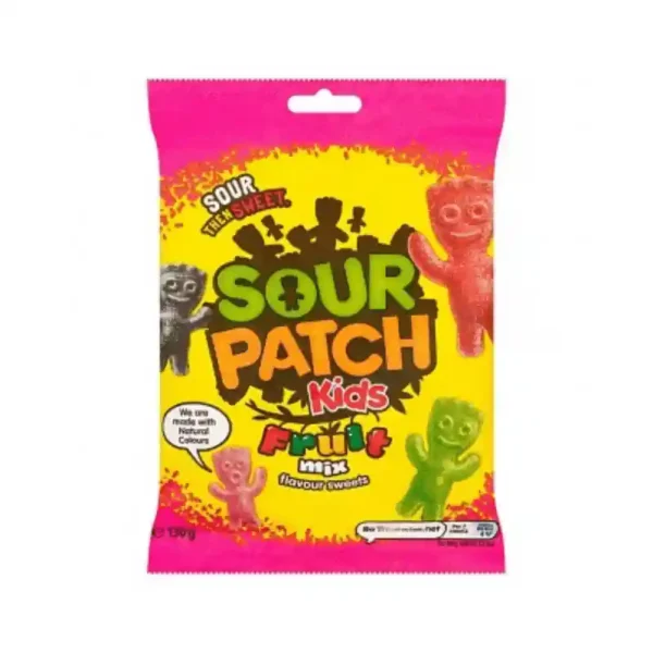 Sour patch kids fruit mix 130g