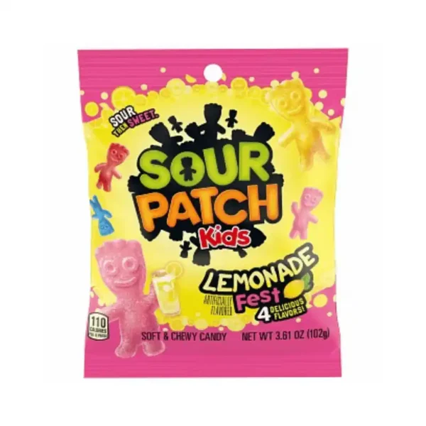 Sour patch kids lemonade fest 102g