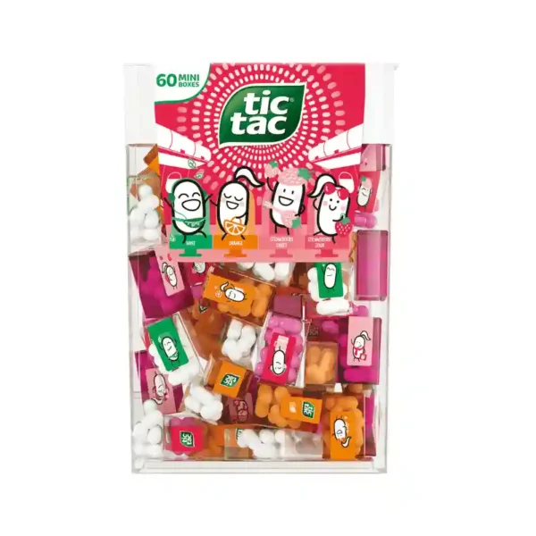 Tic tac strawberry 60mini dozen