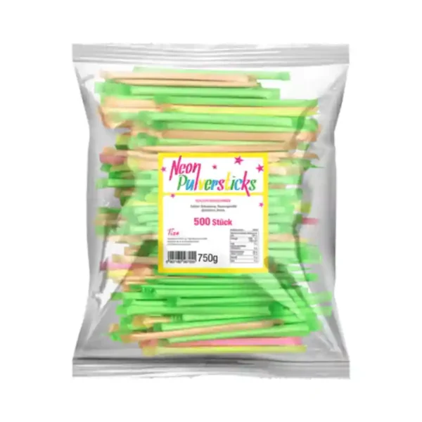 Neon bruisrietjes 500st - 750g