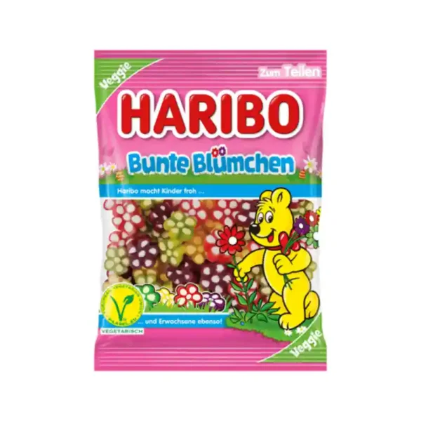 Haribo kleurrijke bloemen 175g