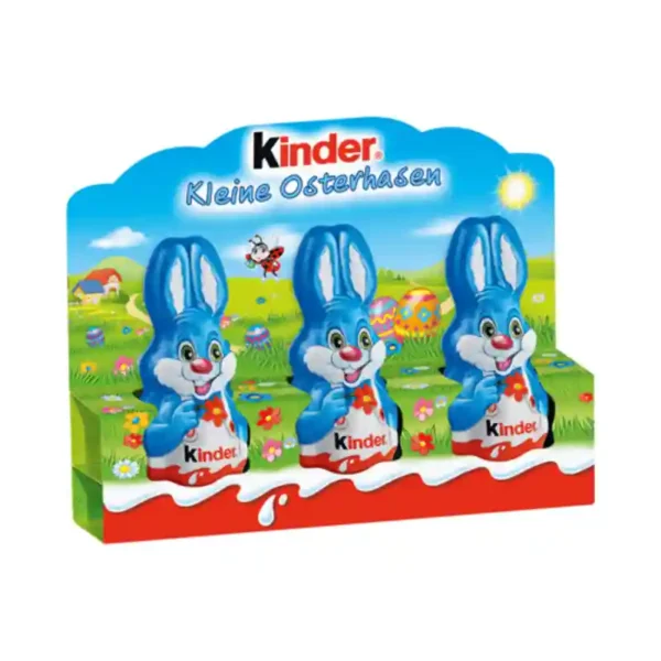 Kinder kleine paashazen 3x15g