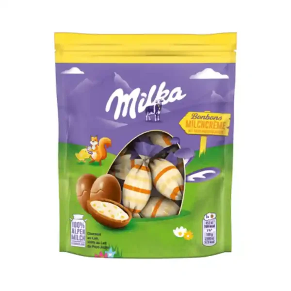 Milka paaseitjes melk crème 86g