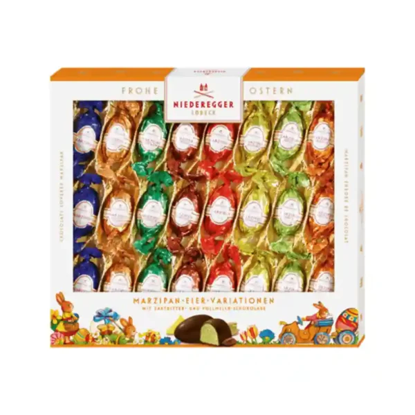 Niederegger paaseitjes marsepein variatie 400g